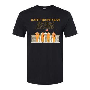 Happy Trump Year Party 2025 White House New President Softstyle CVC T-Shirt