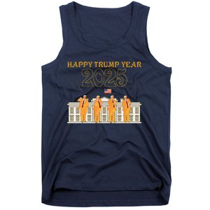 Happy Trump Year Party 2025 White House New President Tank Top