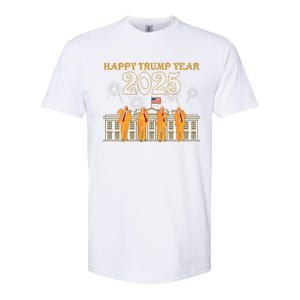 Happy Trump Year Party 2025 White House New President Softstyle CVC T-Shirt