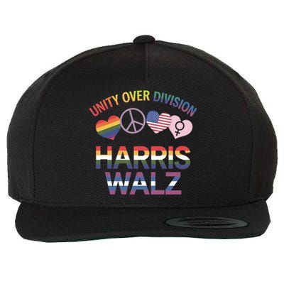 Harriswalz : Uniting America Ending Division Cute Gift Wool Snapback Cap