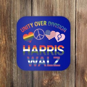 Harriswalz : Uniting America Ending Division Cute Gift Coaster