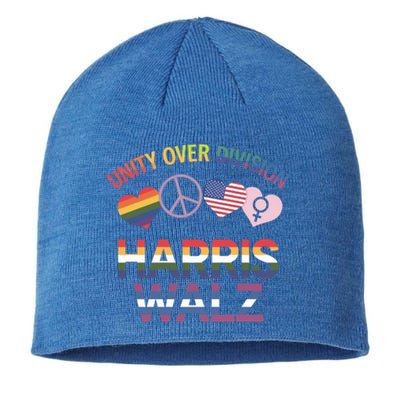 Harriswalz : Uniting America Ending Division Cute Gift Sustainable Beanie