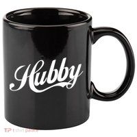 Hubby 11oz C Handle Ceramic Mug