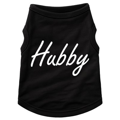 Hubby Funny Couples Doggie Tank