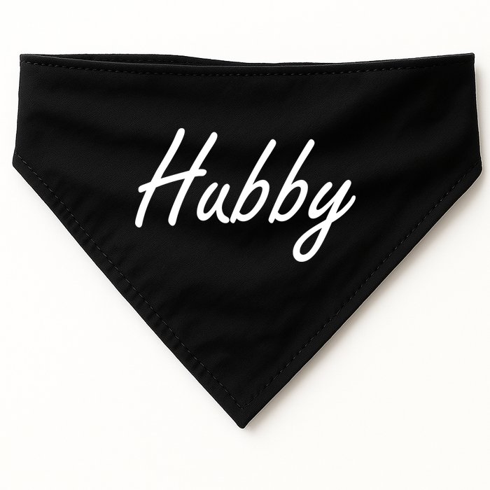 Hubby Funny Couples USA-Made Doggie Bandana
