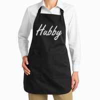 Hubby Funny Couples Apron