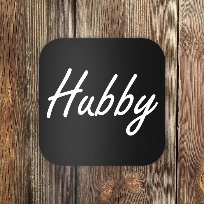 Hubby Funny Couples Coaster