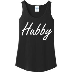 Hubby Funny Couples Ladies Essential Tank