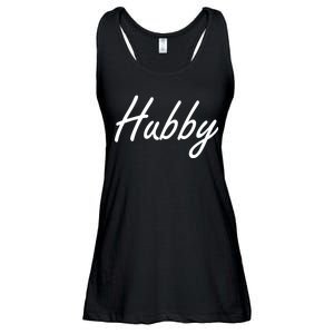 Hubby Funny Couples Ladies Essential Flowy Tank