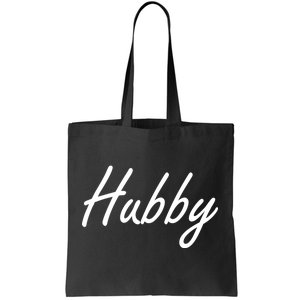 Hubby Funny Couples Tote Bag