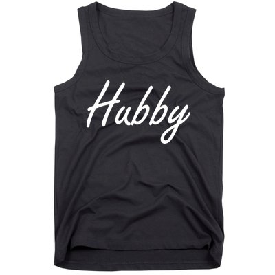Hubby Funny Couples Tank Top