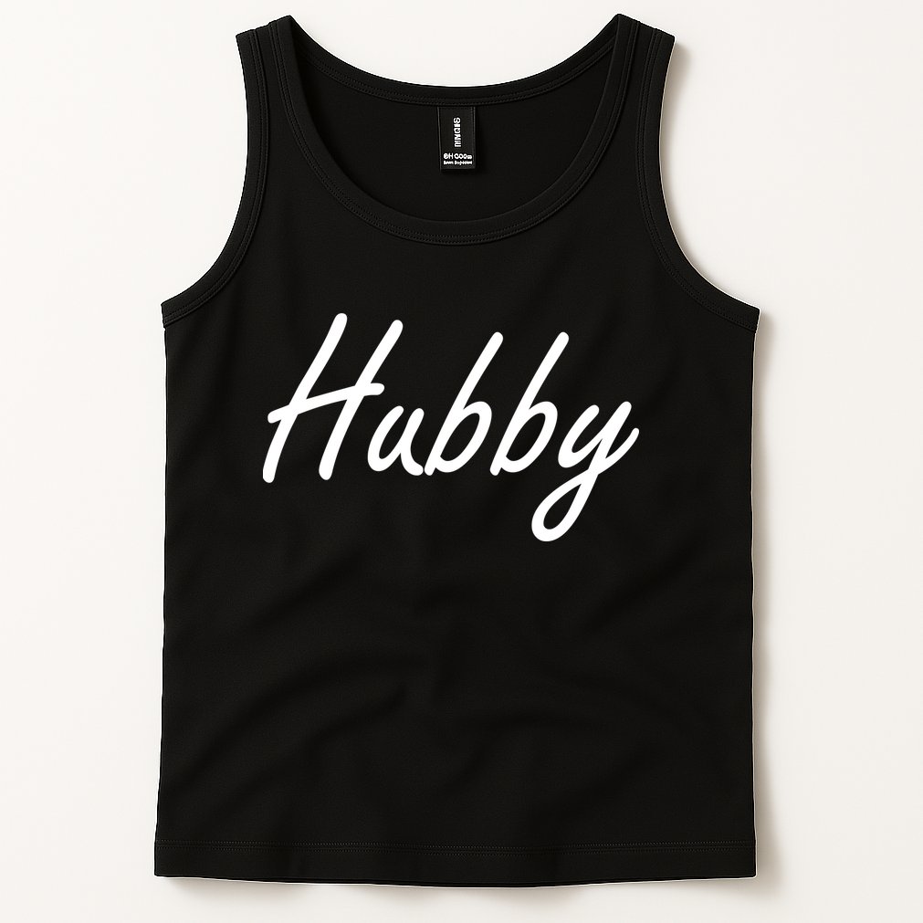Hubby Funny Couples Tank Top