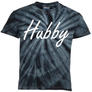 Hubby Funny Couples Kids Tie-Dye T-Shirt