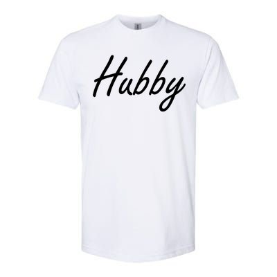 Hubby Funny Couples Softstyle® CVC T-Shirt