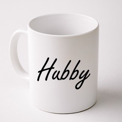 Hubby Funny Couples Coffee Mug