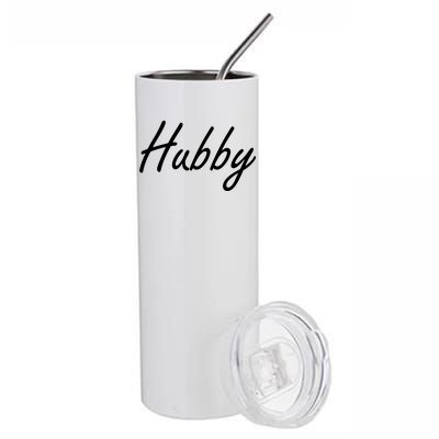 Hubby Funny Couples Stainless Steel Tumbler