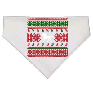 Horse Ugly Christmas Horse Owner Horse Lover Xmas Party Great Gift USA-Made Doggie Bandana