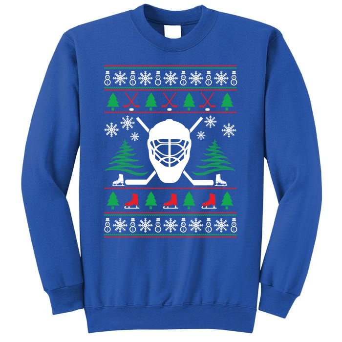 Hockey Ugly Christmas Sweater Funny Hockey Cute Gift Sweatshirt