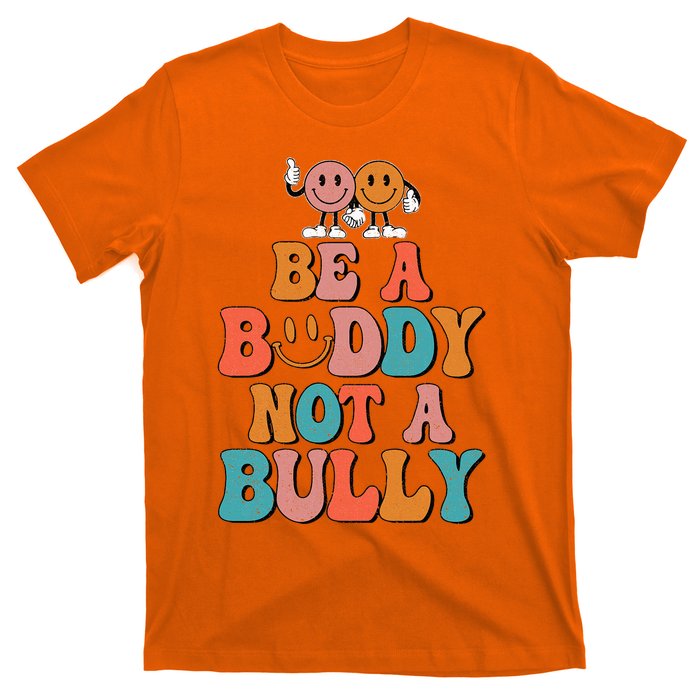 Hippie Unity Day Be A Buddy Not A Bully Anti Bullying T-Shirt