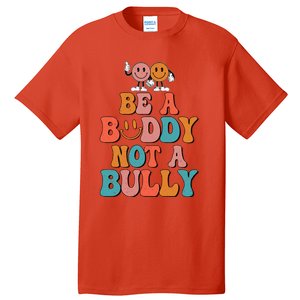 Hippie Unity Day Be A Buddy Not A Bully Anti Bullying Tall T-Shirt