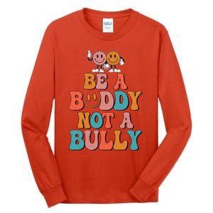 Hippie Unity Day Be A Buddy Not A Bully Anti Bullying Tall Long Sleeve T-Shirt