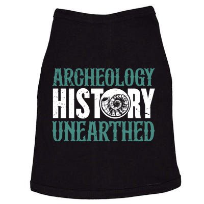 History Unearthed Dig Archeologist Archeology Doggie Tank