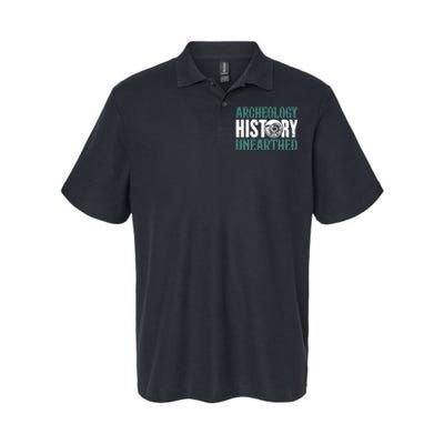 History Unearthed Dig Archeologist Archeology Softstyle Adult Sport Polo