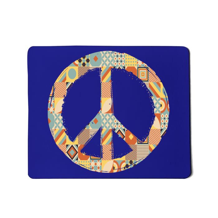 Hippie Unity Day Peace Gift Mousepad