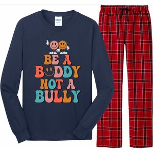 Hippie Unity Day Be A Buddy Not A Bully Anti Bullying Long Sleeve Pajama Set