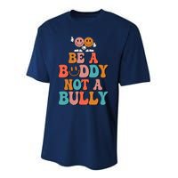 Hippie Unity Day Be A Buddy Not A Bully Anti Bullying Performance Sprint T-Shirt