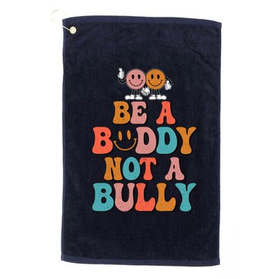 Hippie Unity Day Be A Buddy Not A Bully Anti Bullying Platinum Collection Golf Towel