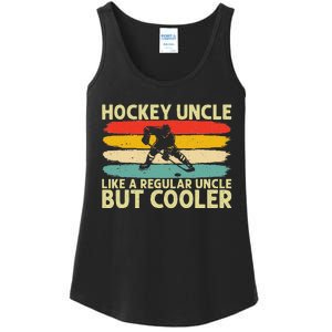 Hockey Uncle Design For Ice Hockey Player Uncle Ladies Essential Tank