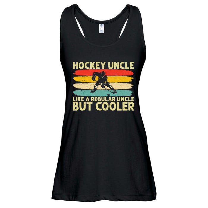 Hockey Uncle Design For Ice Hockey Player Uncle Ladies Essential Flowy Tank