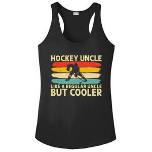 Hockey Uncle Design For Ice Hockey Player Uncle Ladies PosiCharge Competitor Racerback Tank