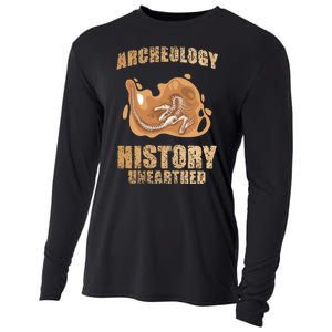 History Unearthed Dig Archeologist Archeology Cooling Performance Long Sleeve Crew