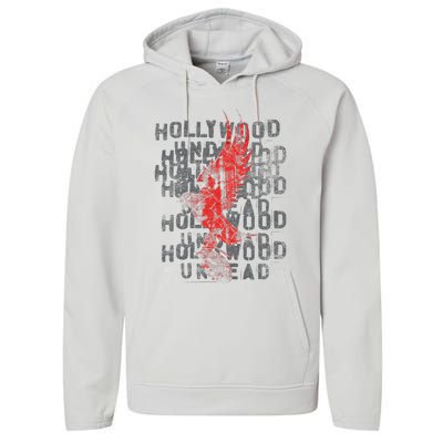 Hollywood Undead Dove Stack Performance Fleece Hoodie