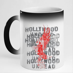 Hollywood Undead Dove Stack 11oz Black Color Changing Mug