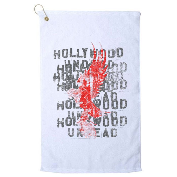 Hollywood Undead Dove Stack Golf Towel
