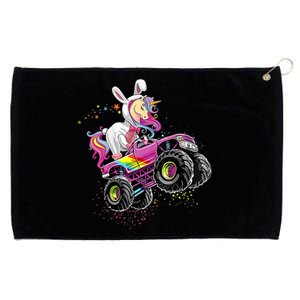 Happy Unicorn Easter Bunny Egg Monster Truck Rabbit Cute Gift Grommeted Golf Towel