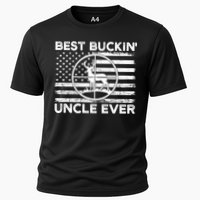 Hunting Uncle Elk Deer Hunter Best Buckin Uncle Ever Gift Cooling Performance Crew T-Shirt