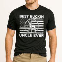 Hunting Uncle Elk Deer Hunter Best Buckin Uncle Ever Gift Cooling Performance Crew T-Shirt