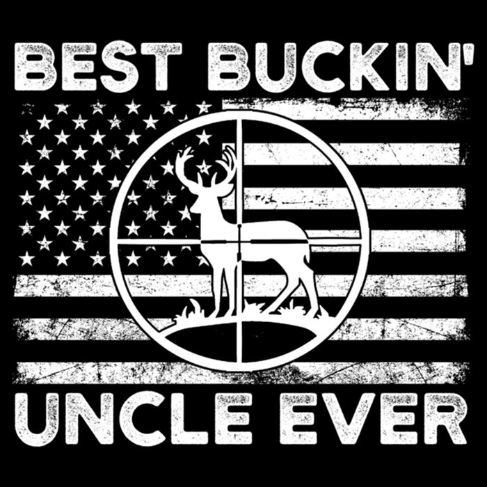 Hunting Uncle Elk Deer Hunter Best Buckin Uncle Ever Gift Cooling Performance Crew T-Shirt