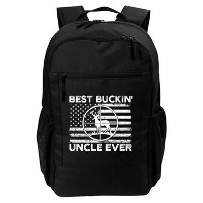 Hunting Uncle Elk Deer Hunter Best Buckin Uncle Ever Gift Backpack