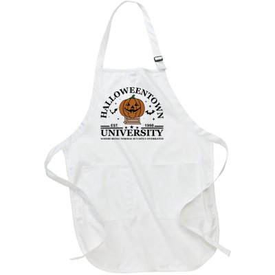 Halloweentown University EST 1998 Where Being Normal Is Vastly Overrated Full-Length Apron With Pockets