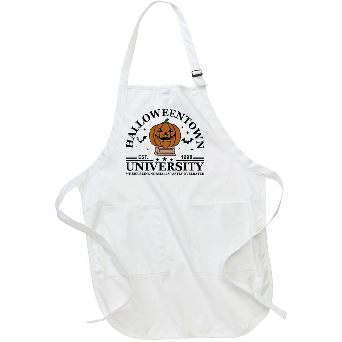 Halloweentown University EST 1998 Where Being Normal Is Vastly Overrated Full-Length Apron With Pockets