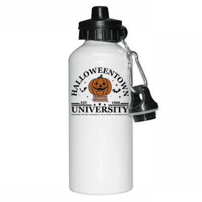 Halloweentown University EST 1998 Where Being Normal Is Vastly Overrated Aluminum Water Bottle