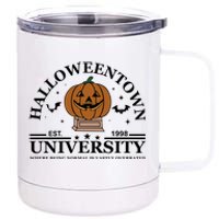 Halloweentown University EST 1998 Where Being Normal Is Vastly Overrated 12 oz Stainless Steel Tumbler Cup