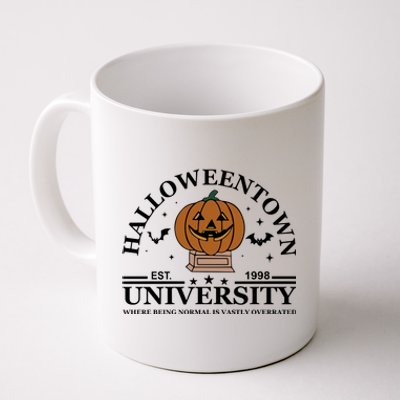 Halloweentown University EST 1998 Where Being Normal Is Vastly Overrated Coffee Mug