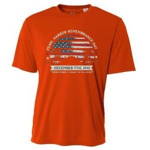 Hawaii Usa Flag Pearl Harbor Memorial Day Cooling Performance Crew T-Shirt