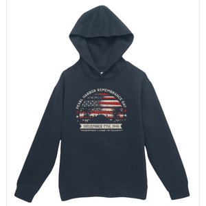 Hawaii Usa Flag Pearl Harbor Memorial Day Urban Pullover Hoodie